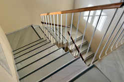 Escalera del museo
