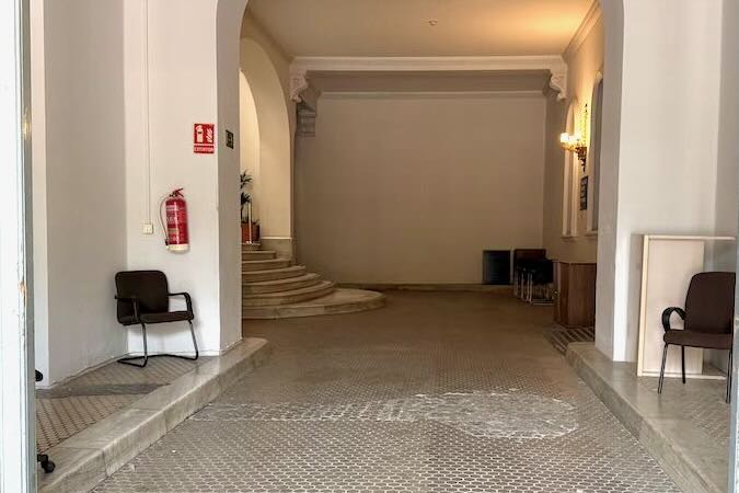 Itinerario accesible para PMR desde Antigua puerta de bomberos