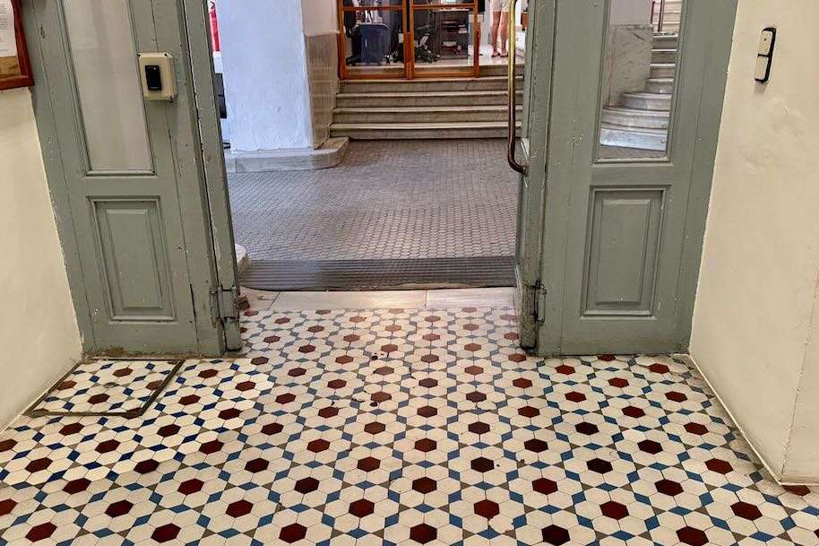 Itinerario accesible para PMR desde Antigua puerta de bomberos
