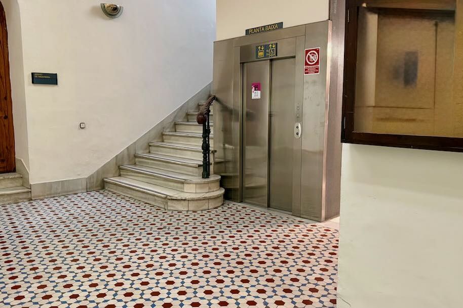 Itinerario accesible para PMR desde Antigua puerta de bomberos